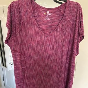 Active top 3X Fuschia Purple with tags